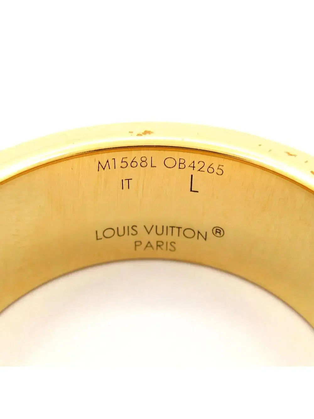 Louis Vuitton Ring Nano Gram Enamel #298393L79B